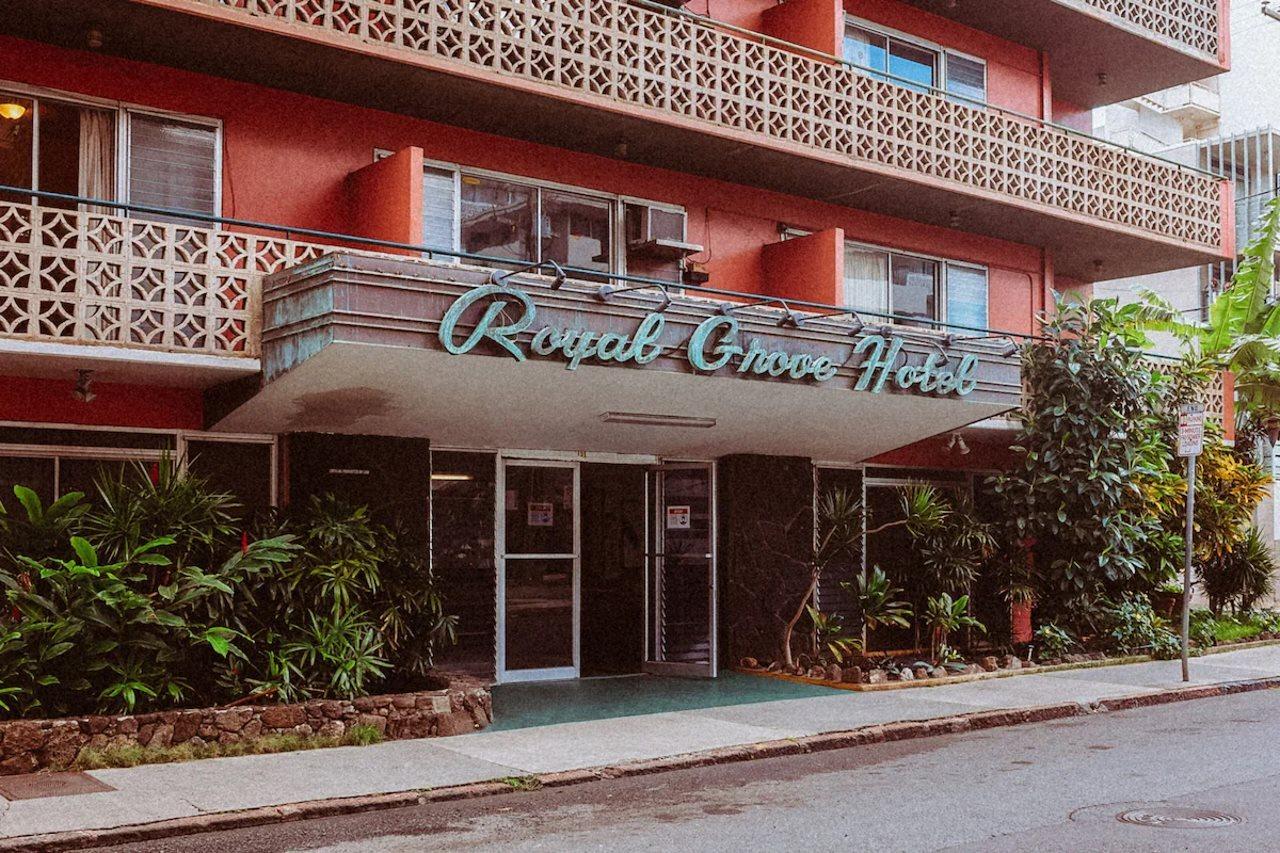 รอยัล โกรฟ ไวกีกิ Hotel โฮโนลูลู ภายนอก รูปภาพ